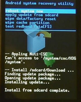 Root Samsung Galaxy Fit using Update 2