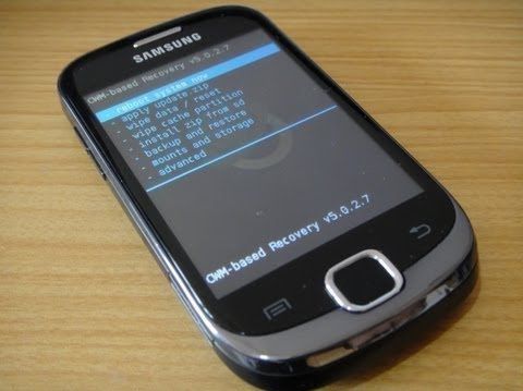 Root Galaxy Fit and Install CWM Recovery
