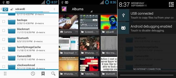 Samsung Galaxy Fit CM 10.2 ROM screenshot 3