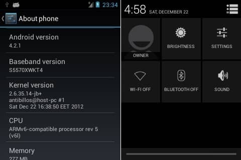 Insall CyanogenMod 10.1 on Samsung Galaxy Pop GT-S5570