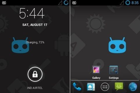 Install CM 10.2 ROM Android 4.3 on Galaxy Mini Pop S5570 screenshot 1