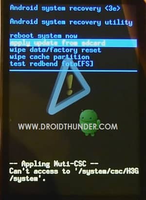Root Galaxy Mini S5570 using Stock recovery 2