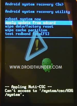 Root Galaxy Mini S5570 using Stock recovery 2