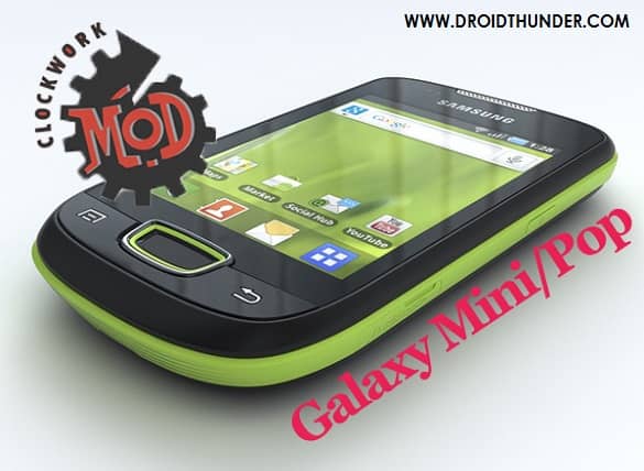 Root Samsung Galaxy Mini and Install CWM Recovery