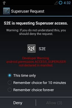 Expand Android mobile storage using S2E app 2