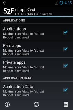 Expand Android mobile storage using S2E