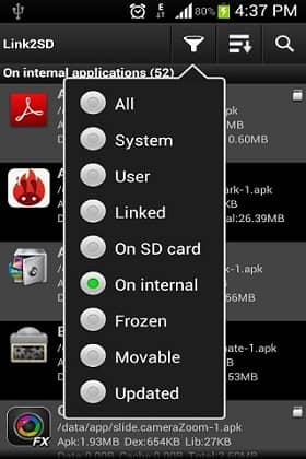 Increase Internal Storage using Link2SD and CWM 6