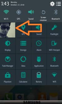 Change picture in Status bar live tiles Core