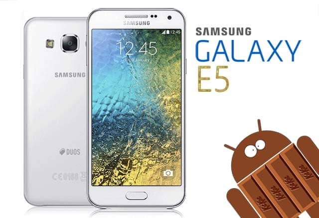 Samsung Galaxy E5 Android 4.4.4 XXU1AOD1 KitKat Stock Firmware