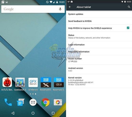 Install Android 5.0.2 Lollipop ROM on Galaxy Tab P1000 1