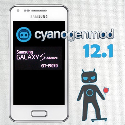 Install Android 5.1.1 Lollipop CM12.1 on Galaxy S Advance I9070 featured img