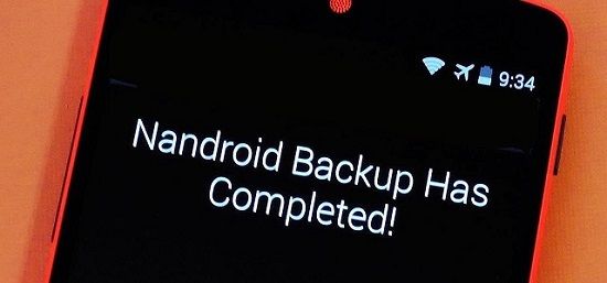 How to take Nandroid backup without ROOT