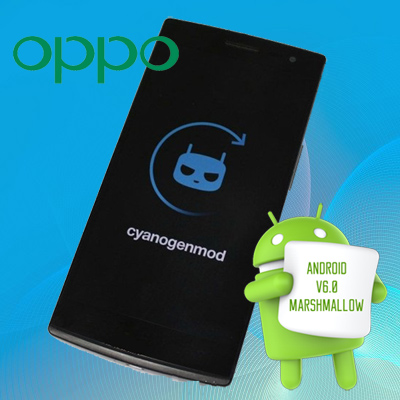 Install Android 6.0.1 Marshmallow CM 13 on Oppo Find 7s featured img