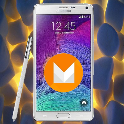 Galaxy Note 4 SM-N910F Android 6.0 Marshmallow CM 13 featured img