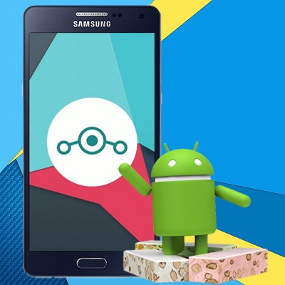 Install Android 7.1.1 Nougat Lineage ROM on Galaxy A5 featured img