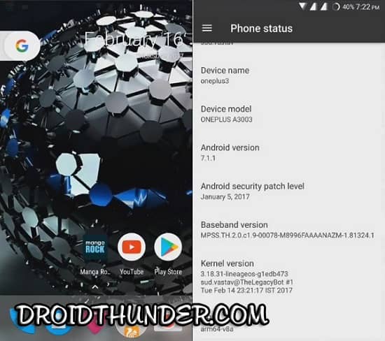 Install Android 7.1.1 Nougat Resurrection Remix ROM on OnePlus 3