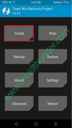 Root Moto G 2013 using TWRP