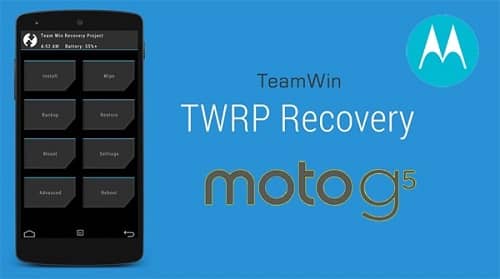 Root Moto G5 and Install TWRP recovery