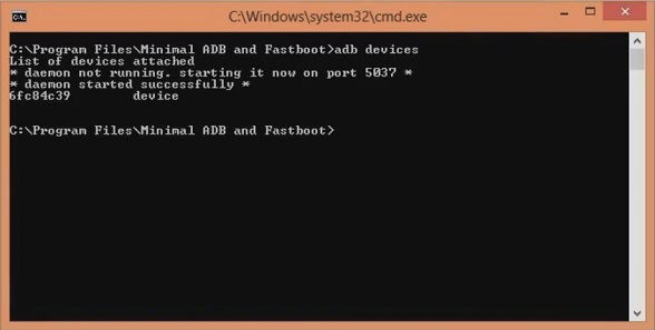 Unlock Bootloader OnePlus 5 using ADB and Fastboot screenshot 4