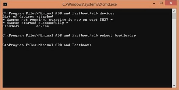 Unlock Bootloader OnePlus 5 using ADB and Fastboot screenshot 5