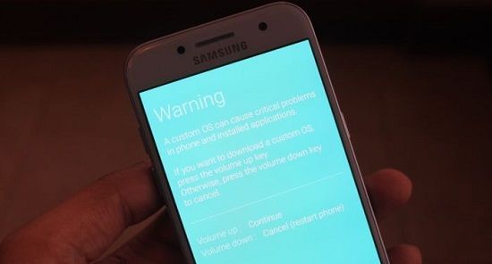 How to Boot Galaxy A3 2017 into Download Mode
