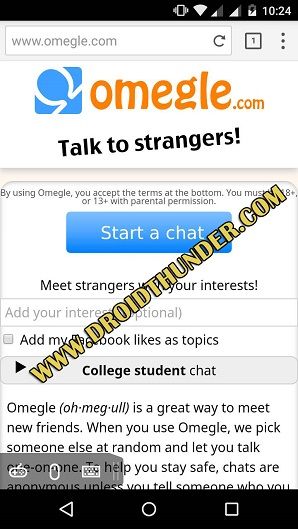 Handy omegle How to