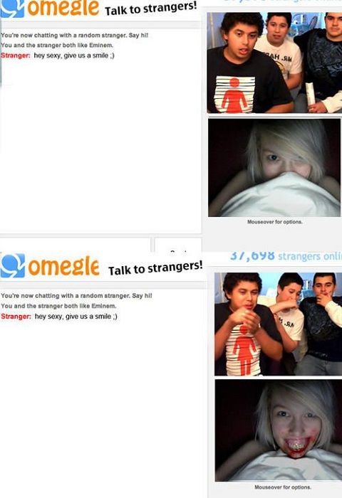 Talk omegle Omegle :