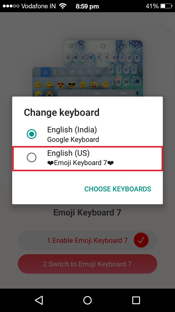 Turn Android into iPhone emoji keyboard 7 screenshot 31