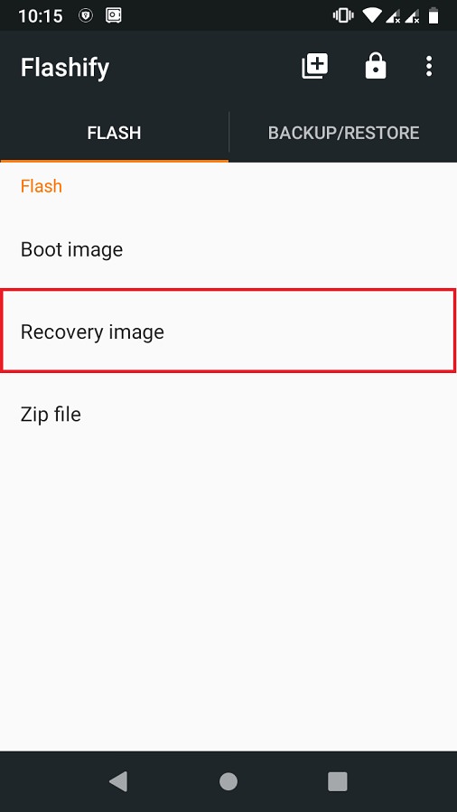 Error Executing Updater Binary In Zip using Flashify screenshot 3