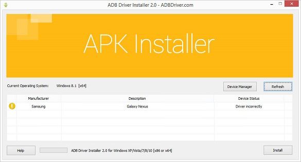 ADB Driver Installer 1