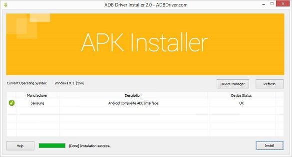 ADB Driver Installer 4