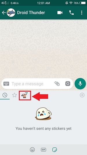 Create WhatsApp Stickers Online Free on Android Add and Send sticker screenshot 20