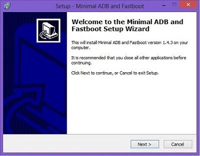 Minimal ADB and Fastboot Setup Wizard 1