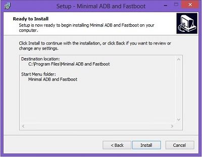 Minimal ADB and Fastboot Setup Wizard 3