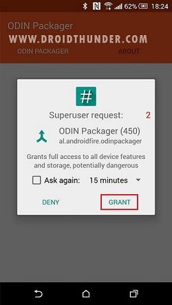 Convert IMG to TAR using Odin Packager App 4