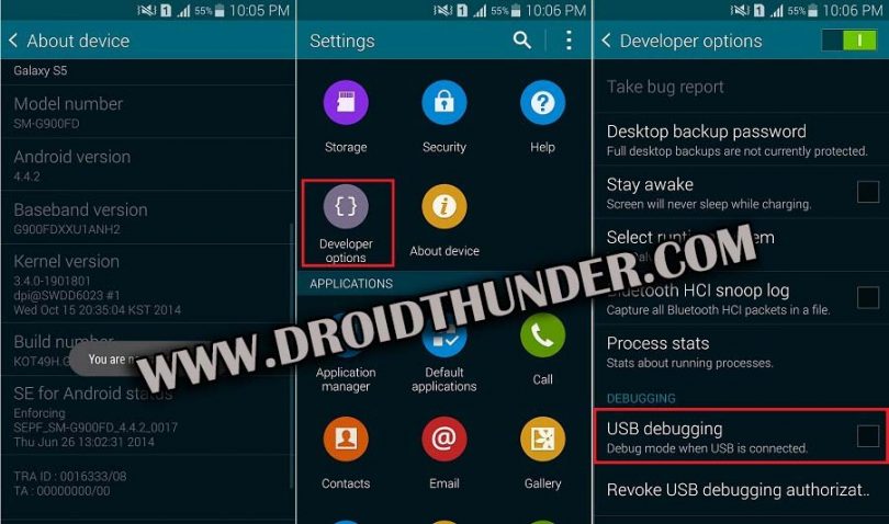 How to Enable USB Debugging on any Android phone