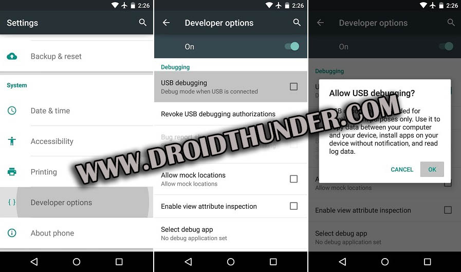 Enable Developer options USB Debugging Mode on Android 5 Lollipop screenshot 2