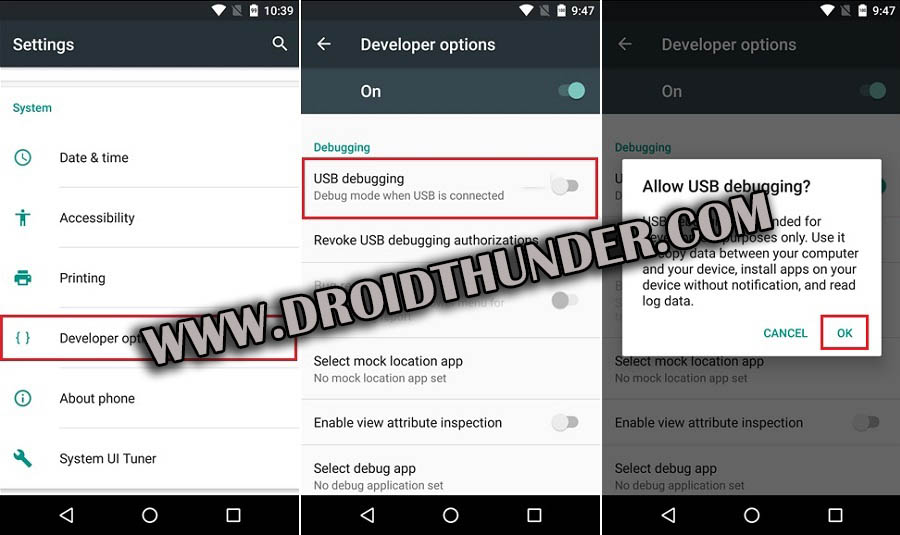 Enable Developer options USB Debugging Mode on Android 6 Marshmallow screenshot 2