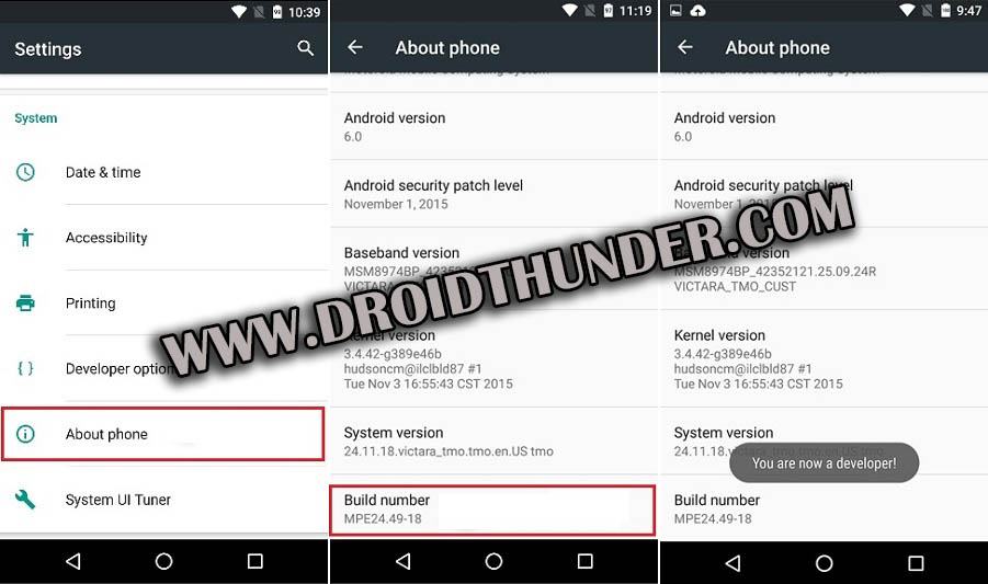 How to Enable USB Debugging Mode on Android 6 Marshmallow screenshot 1