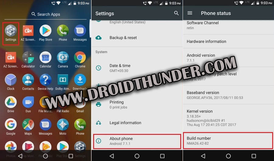 How to Enable USB Debugging Mode on Android 7 Nougat screenshot 1