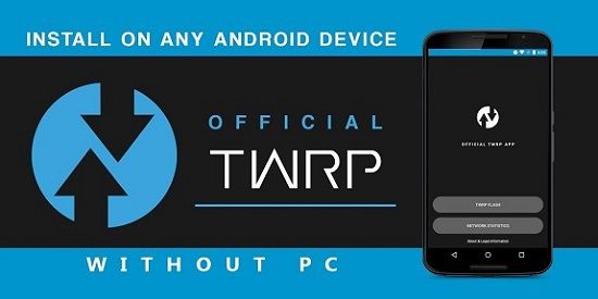 How to Install TWRP without PC and Root