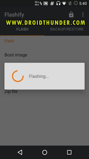 Install TWRP Recovery without PC on Android phone using Flashify app screenshot 13