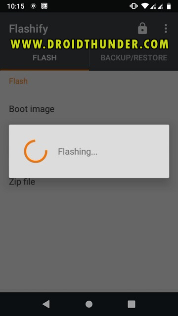 Install TWRP Recovery without PC on Android phone using Flashify app screenshot 21