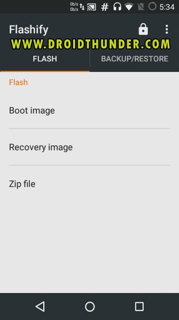 Install TWRP Recovery without PC on Android phone using Flashify app screenshot 4