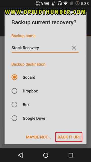 Install TWRP Recovery without PC on Android phone using Flashify app screenshot 6