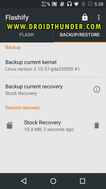 Install TWRP Recovery without PC on Android phone using Flashify app screenshot 8