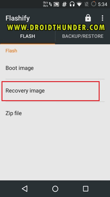 Install TWRP Recovery without PC on Android phone using Flashify app screenshot 9