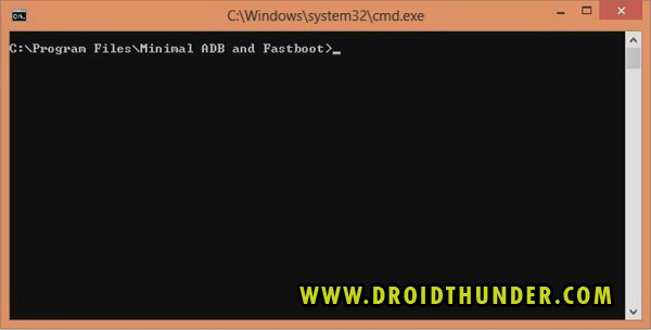 Unlock Bootloader of any Android phone open CMD window ADB and fastboot screenshot 2