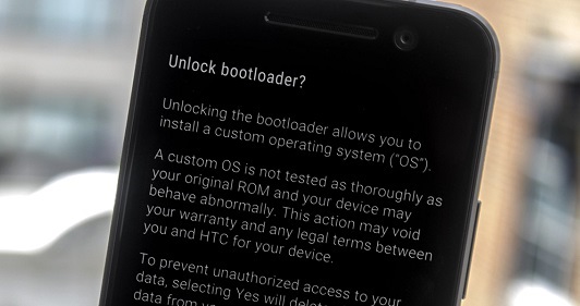 Unlock Bootloader without losing data