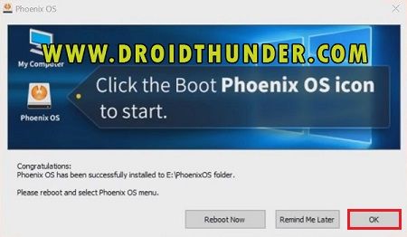 Install Phoenix OS on PC Dual Boot Android and Windows Installer 15